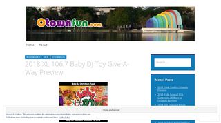 2018 XL 106.7 Baby DJ Toy Give-A-Way Preview – Otownfun