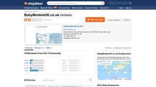 BabyModelsUK.co.uk - Sitejabber