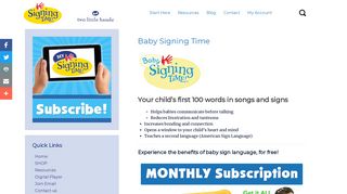 Baby Signing Time | ASL and Baby Sign Language USA