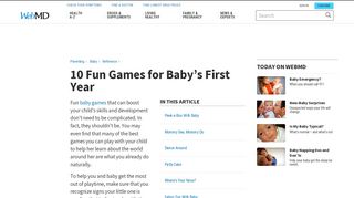 10 Baby Game Ideas for Baby's First Year - WebMD