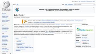 BabyCenter - Wikipedia