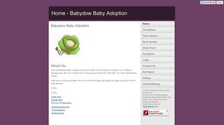 Babydow Baby Adoption: Home