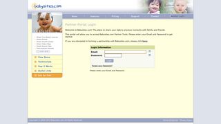 Babysites.com | Partner Portal Login