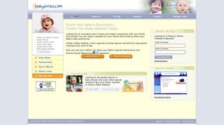 Babysites.com | Get your baby website today!