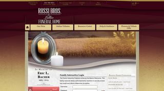 Eric Bacher Login - Youngstown, Ohio | Rossi Brothers & Lellio ...