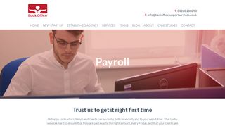 Recruitment Payroll Services - Back Office Support Services