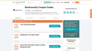 Backcountry Coupons: Save 20% w/ Feb. 2019 Promo & Coupon Codes