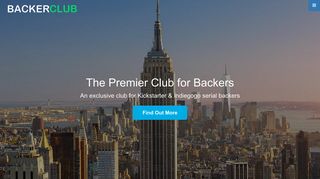 BackerClub - Kickstarter & Indiegogo Repeat Backers