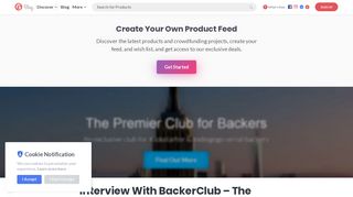 Interview With BackerClub - The Premier Club For Crowdfunding ...