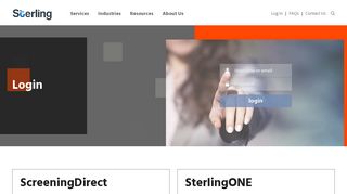 Log In - Sterling Talent Solutions