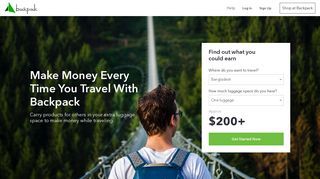 Become a Traveler - Backpack