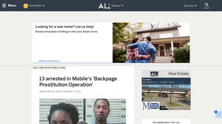 13 arrested in Mobile's 'Backpage Prostitution Operation' | AL.com