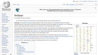 Backpage - Wikipedia