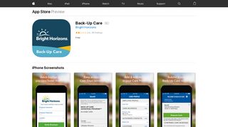 Back-Up Care on the App Store - iTunes - Apple