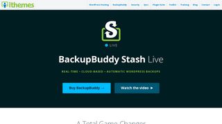 BackupBuddy Stash Live - iThemes