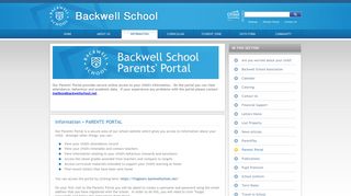 Parents' Portal - Backwell School