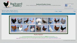 Backyard Poultry Forum • Index page
