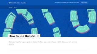 How to use Bacstel-IP - GoCardless Guides