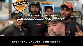 Careers - Bad Daddy's Burger Bar