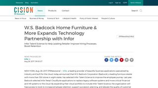 W.S. Badcock Home Furniture & More Expands Technology ...