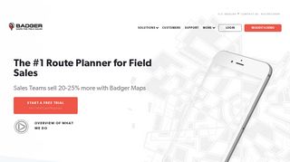 Badger Maps - Route Planner for Sales