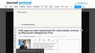 Feds OK work requirement for some who receive BadgerCare Plus
