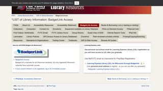 BadgerLink Access - *LIST of Library Information - Library Resources ...