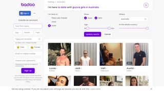 Online Dating in Australia | Date men and women in Australia | Badoo