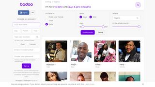 Online Chat & Dating in Nigeria | Meet People & Make ... - Badoo
