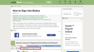 7 Ways to Sign Into Badoo - wikiHow