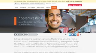 Apprenticeships | Careers | BAE Systems | International