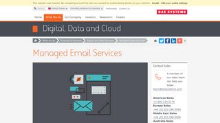 Managed Email Services | BAE Systems | United States