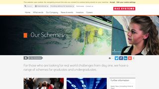 Our Schemes | BAE Systems | International