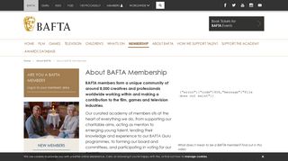 About BAFTA Membership | BAFTA