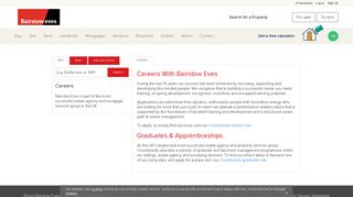 Careers With Bairstow Eves Estate and Letting Agents