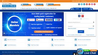 Customer Service Portal - Bajaj Allianz Life Insurance