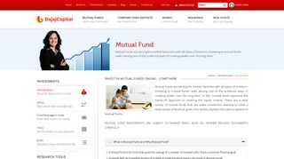 Mutual Fund Investment Online India – How to Invest in ... - Bajaj Capital