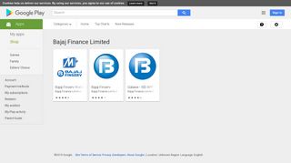 Android Apps by Bajaj Finance Limited on Google Play