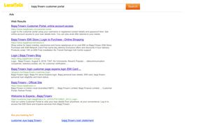 Search results for bajaj finserv customer portal - LocalToUs