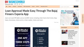 Loan Approval Made Easy Through The Bajaj Finserv Experia App ...