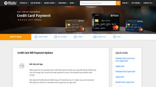 RBL Credit Card Payment - Pay Credit Card Bill Online | Bajaj Finserv