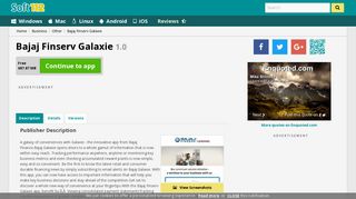 Bajaj Finserv Galaxie 1.0 Free Download