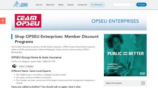 Shop OPSEU Enterprises: Member Discount Programs | OPSEU