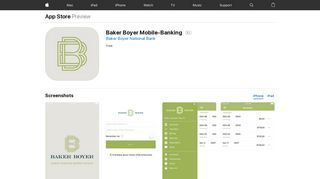 Baker Boyer Mobile-Banking on the App Store - iTunes - Apple