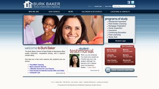 Burk BakerSchool of RealEstate & Appraising | Welcome