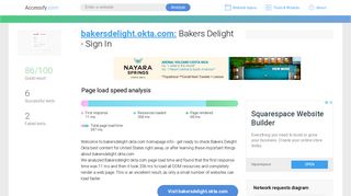 Access bakersdelight.okta.com. Bakers Delight - Sign In