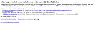 Bakersfield College Email - Astronomy Notes