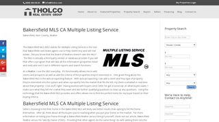 Bakersfield MLS CA Multiple Listing Service | Tholco Real Estate Group