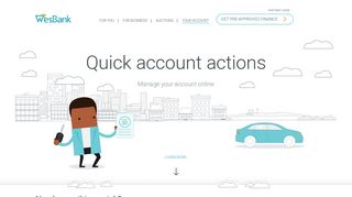 Log In To View Your Balance, Statements & More - WesBank