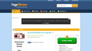 portal.balbycarr.org.uk - PageGlimpse